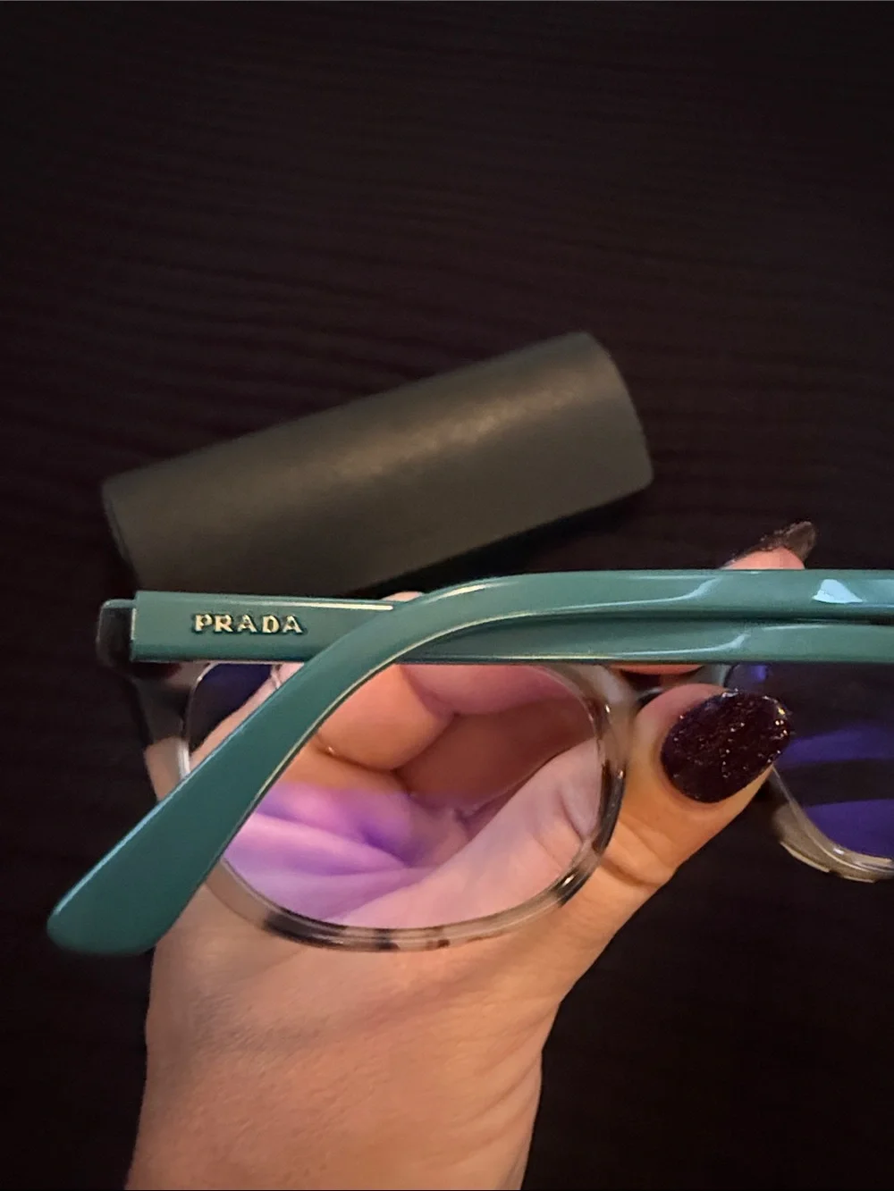 Prada elegant acetate